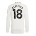 Manchester United Casemiro #18 Kopio Kolmas Pelipaita 2023-24 Pitkät Hihat